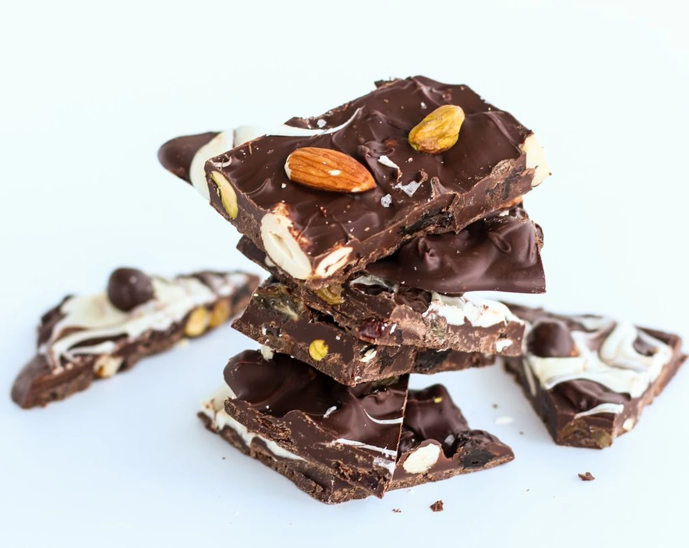 DRY FRUIT DARK CHOCOLATE BARK 100GM